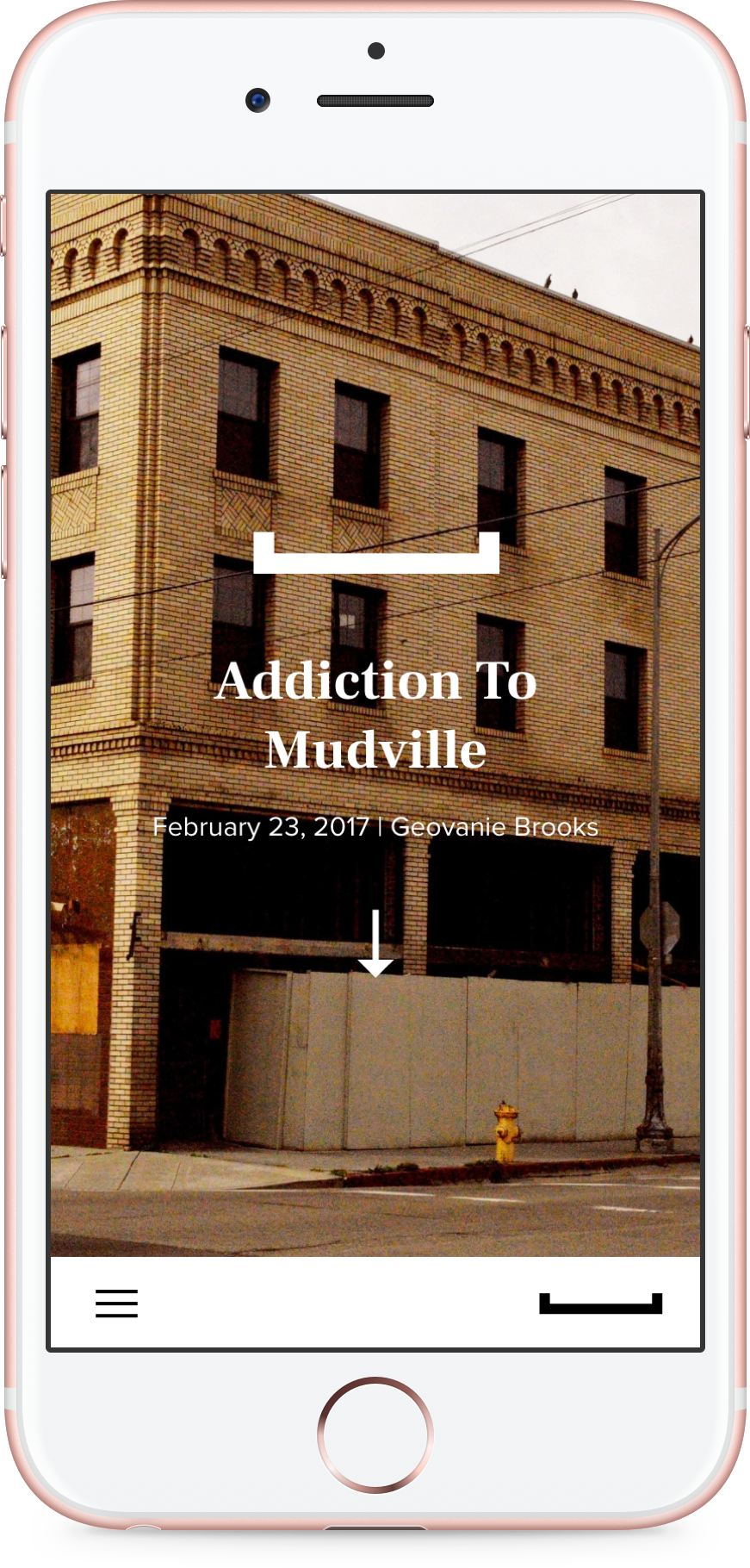 Placeholder Magazine Website